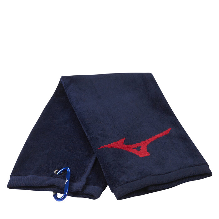 Mizuno Mizuno RB Tour Trifold Golfhanddoek - Blauw