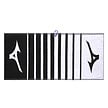 Mizuno Mizuno RB Tour Towel - Negro Blanco