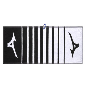 Mizuno Mizuno RB Tour Towel - Zwart Wit Mizuno Mizuno RB Tour Towel - Zwart Wit