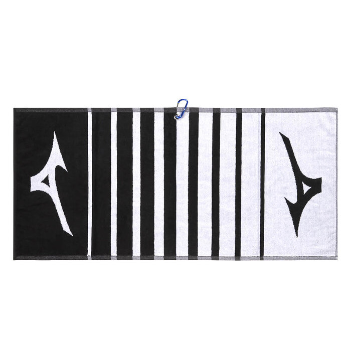 Mizuno Mizuno RB Tour Towel - Zwart Wit