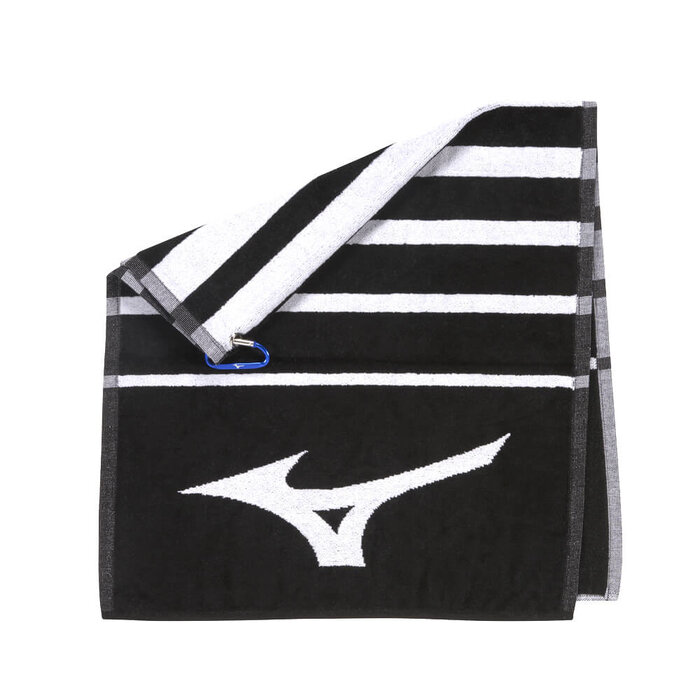 Mizuno Mizuno RB Tour Towel - Zwart Wit