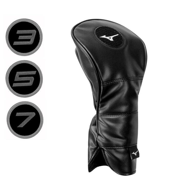 Mizuno Mizuno Tour Universele Fairway Wood Headcover - Zwart