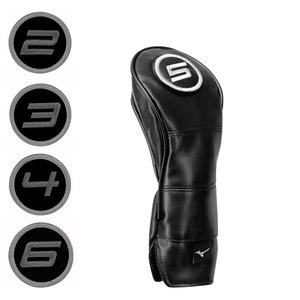 Mizuno Mizuno Tour Universal Hybrid Headcover - Black Mizuno Mizuno Tour Universal Hybrid Headcover - Black