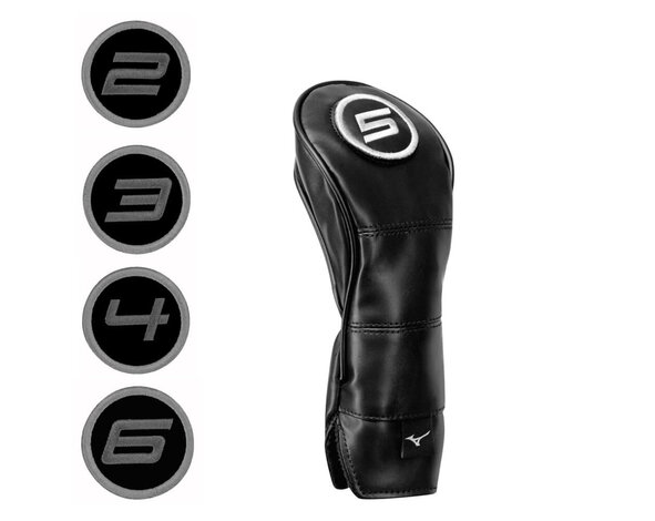 Mizuno Mizuno Tour Universele Hybride Club Headcover - Zwart