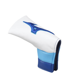 Mizuno Mizuno Tour Universal Putter Headcover - White Blue Mizuno Mizuno Tour Universal Putter Headcover - White Blue