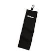 Wilson Wilson Mikrofaser Golfhandtuch - Schwarz