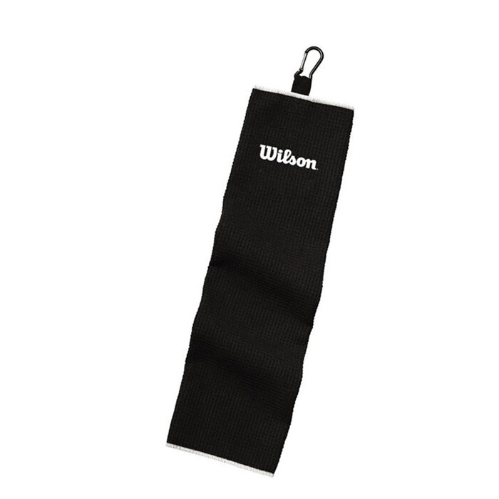 Wilson Wilson Microfiber Golfhanddoek - Zwart