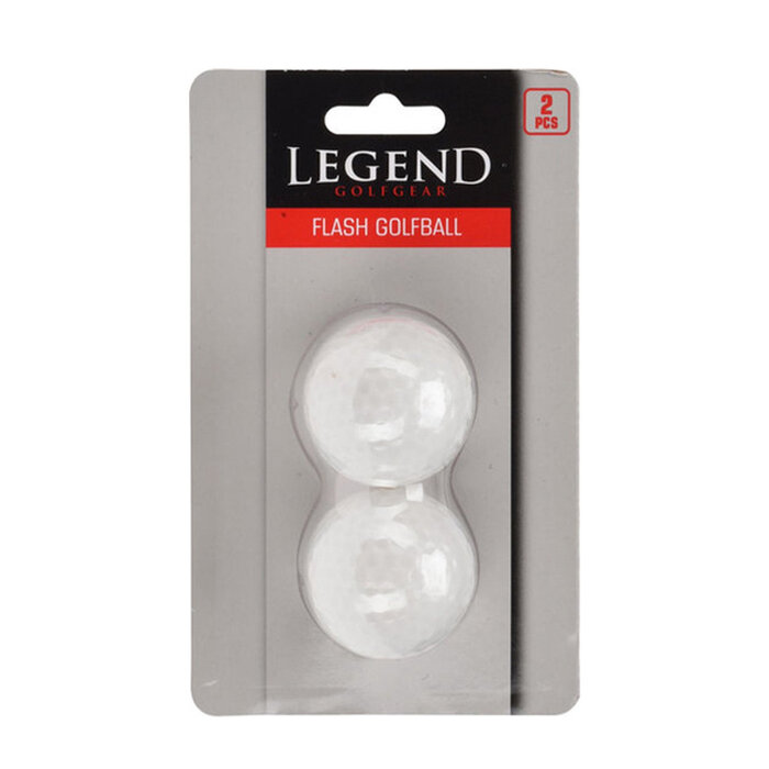 Legend Legend LED Flash Glow In The Dark Golfballen - 2 Stuks
