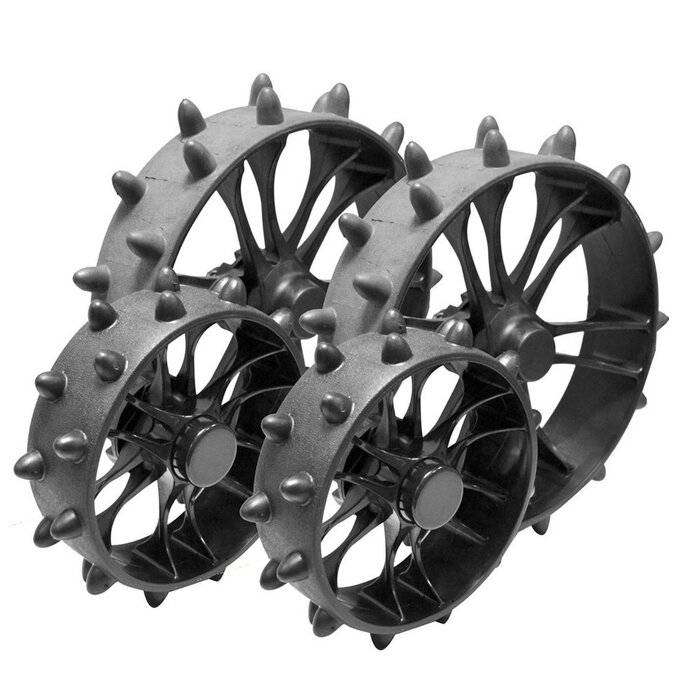Clicgear Hedgehog 4-Pack Winterwielen Voor Clicgear 8 Serie Golftrolley