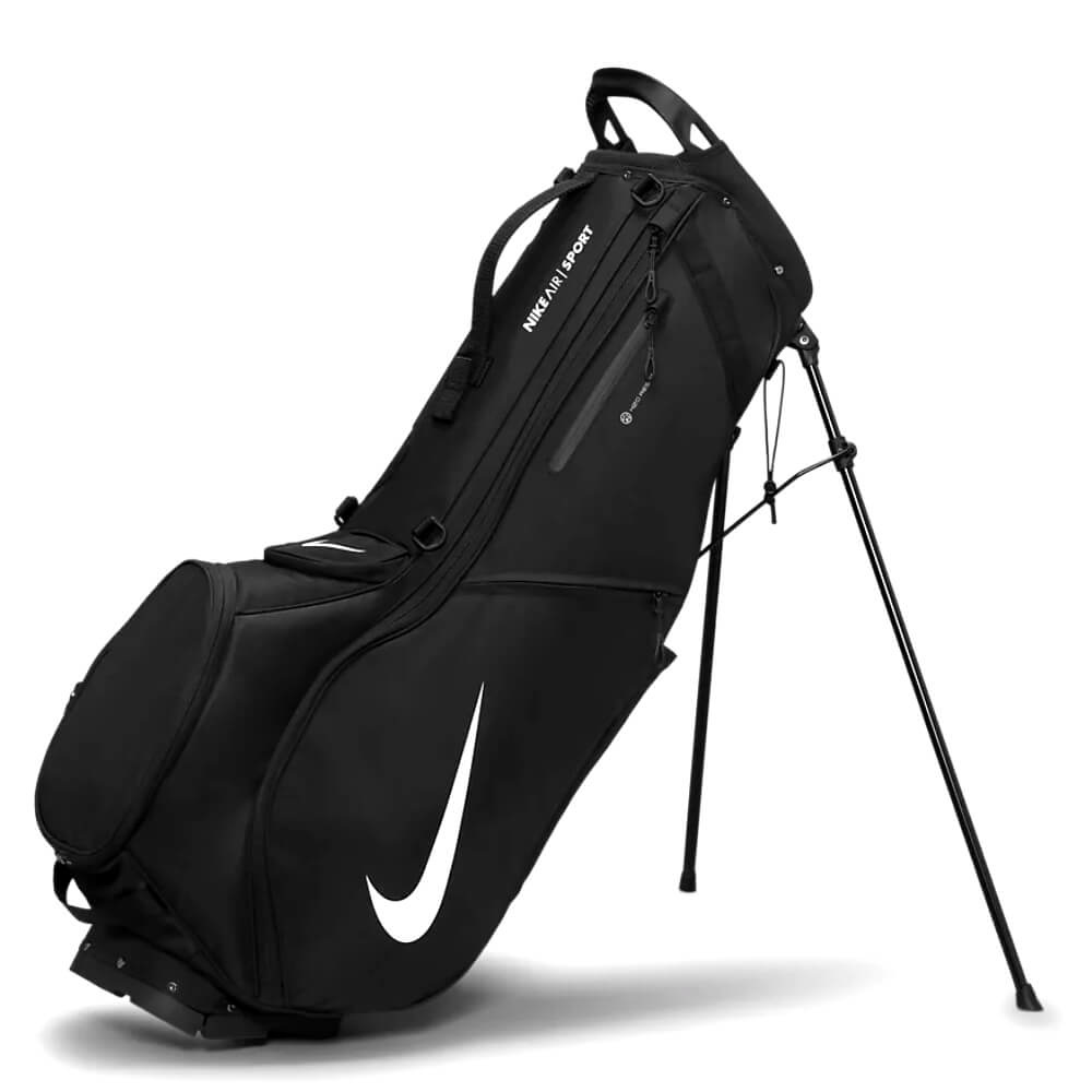 Promotie volwassene Gladys Nike Golf Air Sport-2 Stand Bag - Black - GolfDriver.nl online golf shop
