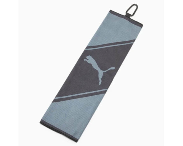 Puma Puma Microfiber Tri-Fold Golfhanddoek - Zwart