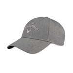 Callaway Liquid Metal Ladies Golf Cap - Grey Pink