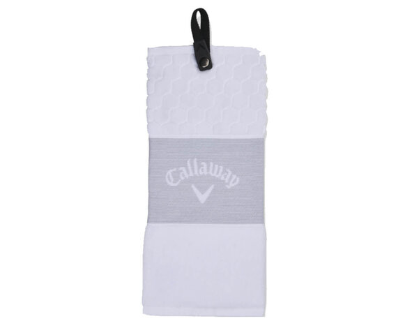 Callaway Callaway Tri-Fold Golf Towel - White