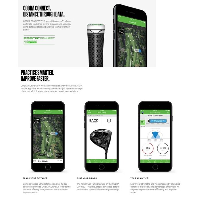 Cobra Cobra King TEC Utility Club - Driving IJzer (graphite shaft)