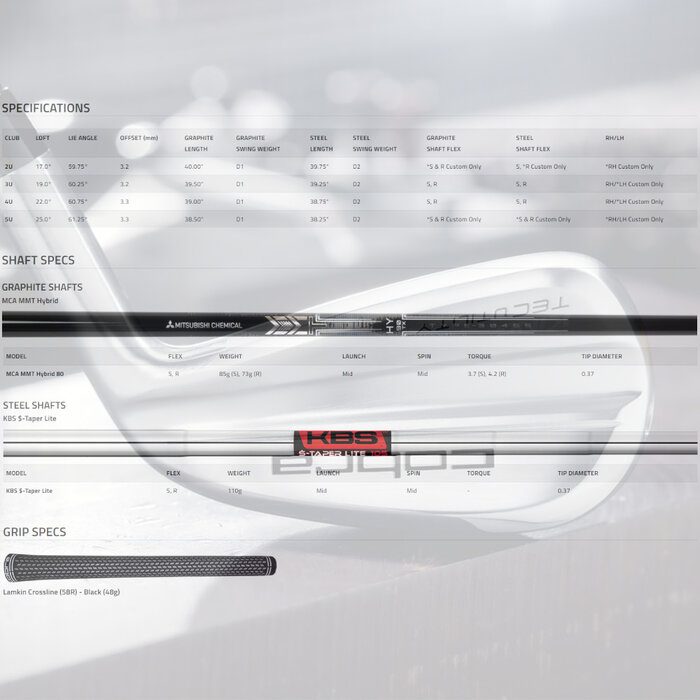 Cobra Cobra King TEC Utility Club - Driving IJzer (graphite shaft)