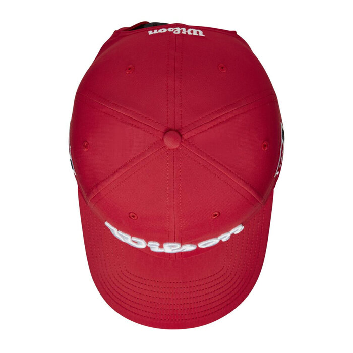 Wilson Wilson Pro Tour Golf Cap - Red White