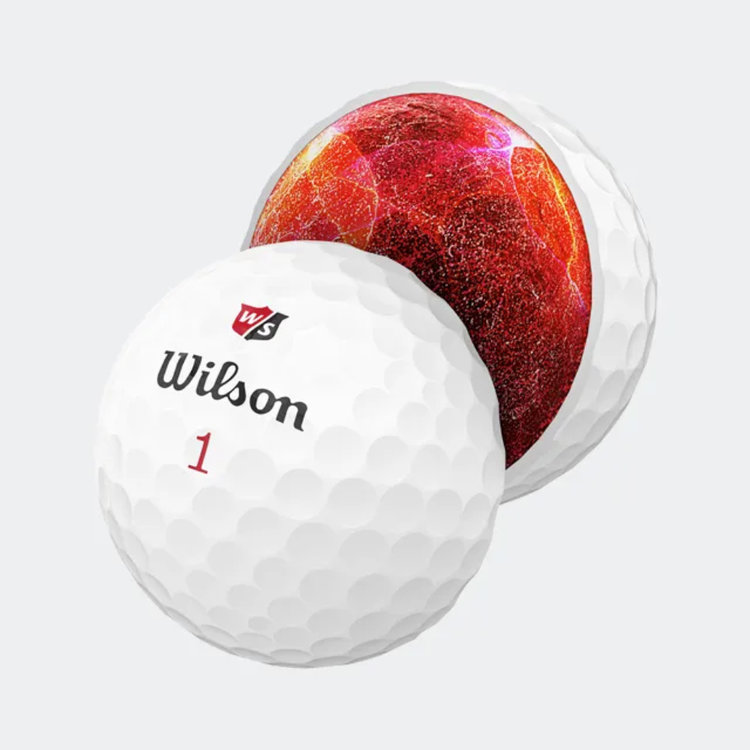 Wilson Staff Duo Soft Golfballs 2023 White 12 Pack Golfdriver Europe Bv 