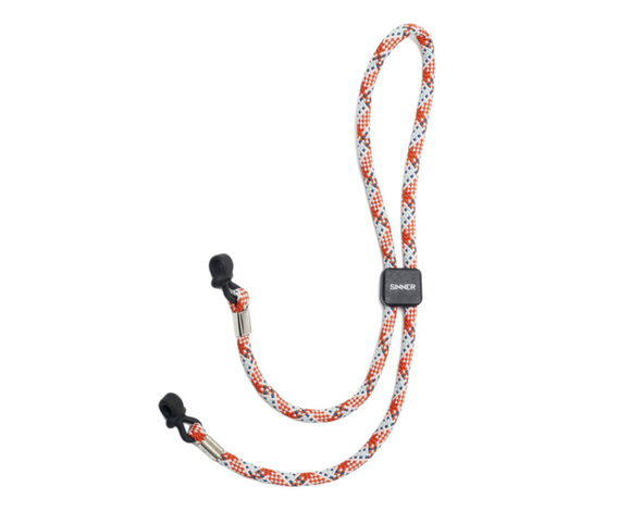 Sinner Check Eyewear Cord - Orange