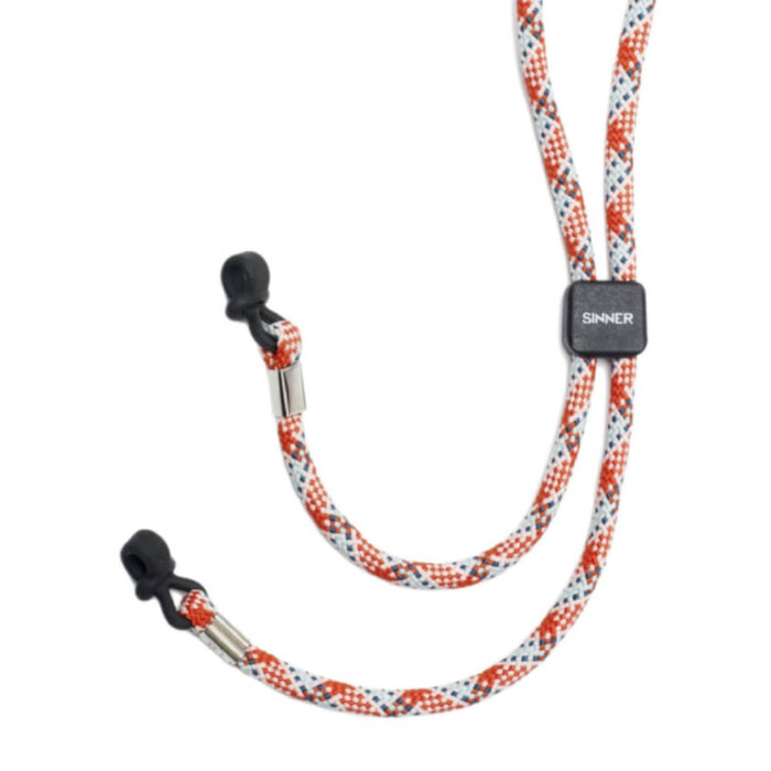 Sinner Check Eyewear Cord - Orange