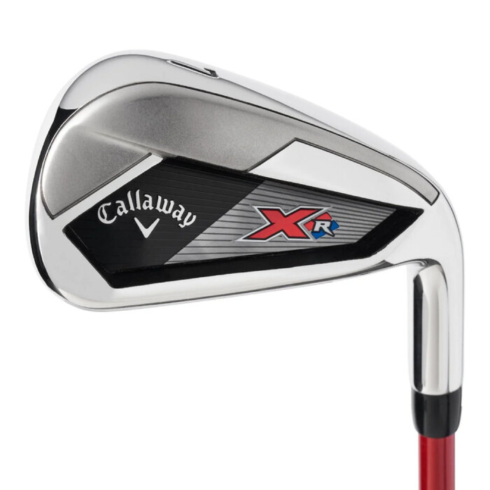 Callaway Callaway XR 16-Piece Men's Golf Set | Stand Bag (steel shaft) - Blue Red - LEFT