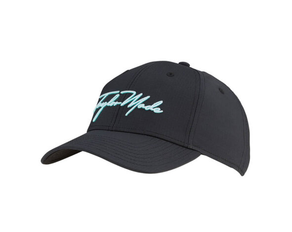 TaylorMade TaylorMade Womans Script Seeker Golf Hat - Black Aqua