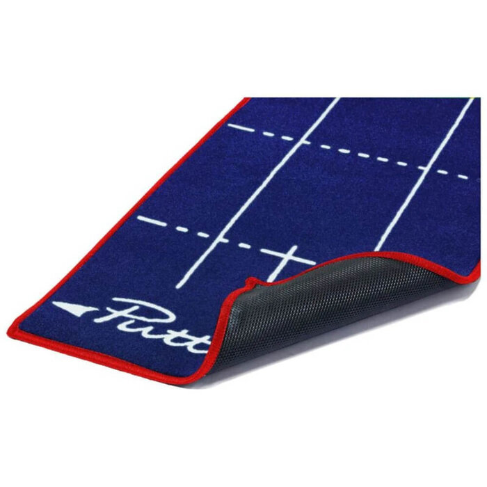 PuttOut Patriot Putting Mat 240 cm - Blauw