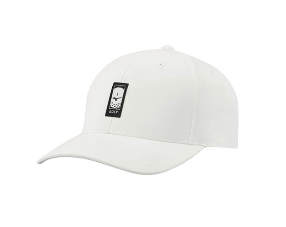Mizuno Mizuno Fresh Marble Adjustable Golf Cap - White Black