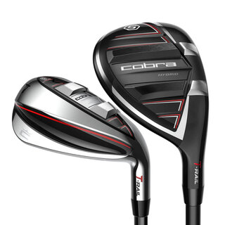 Cobra T-Rail 3.0 Combo Hybride IJzers H5, 6-PW (graphite shaft)