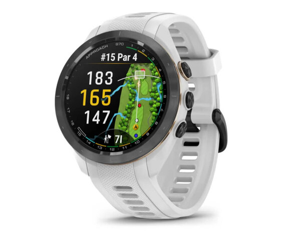 Garmin Garmin Approach S70 Premium GPS Golfhorloge 42 mm - Wit
