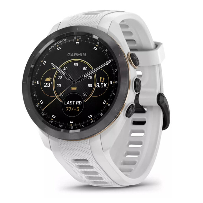 Garmin Garmin Approach S70 Premium GPS Golfuhr 42 mm - Weiß