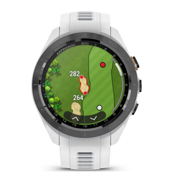 Garmin Garmin Approach S70 Premium GPS Golfuhr 42 mm - Weiß