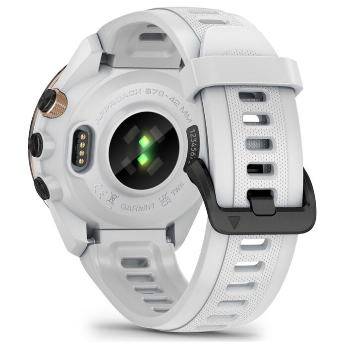 Garmin Garmin Approach S70 Premium GPS Golfuhr 42 mm - Weiß
