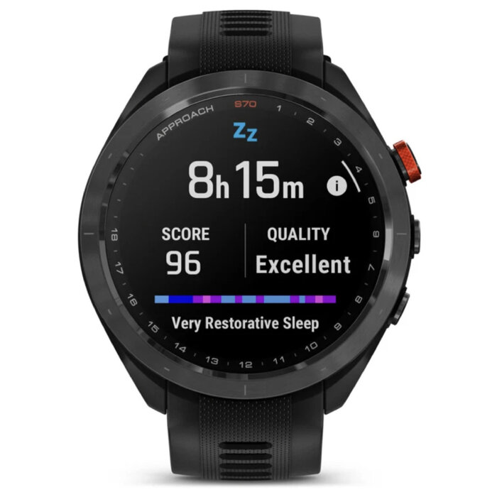 Garmin Garmin Approach S70 Premium GPS Golfuhr 47 mm - Schwarz