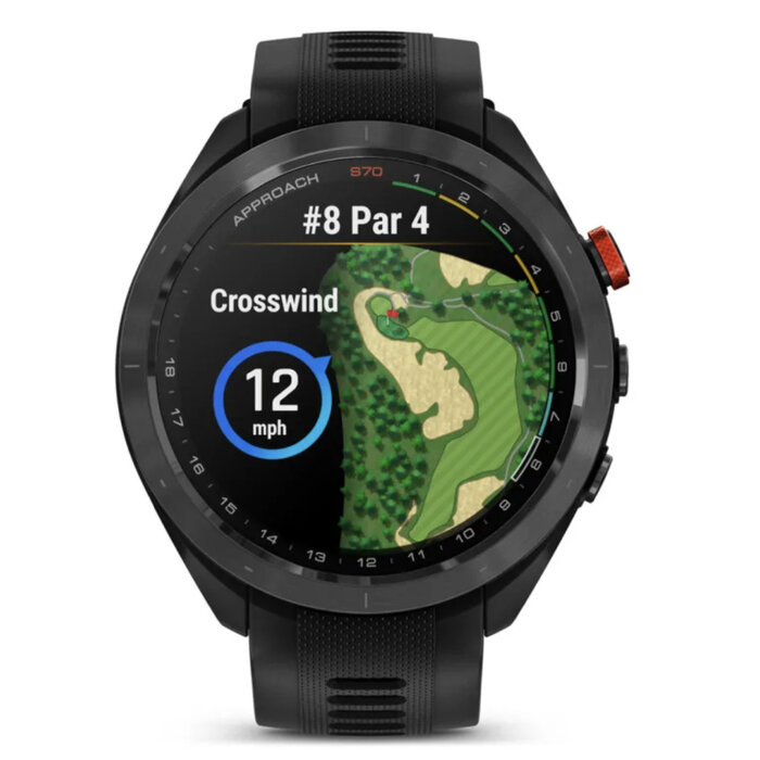 Garmin Garmin Approach S70 Premium GPS Golfhorloge 47 mm - Zwart