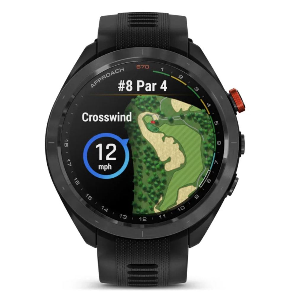 Garmin Approach S70 Premium GPS Golf Watch 47mm - Black