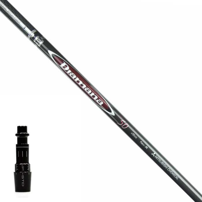 Mizuno Mitsubishi Chemical Diamana x5ct M+ Graphite Shaft met Mizuno adapter - Regular (R)
