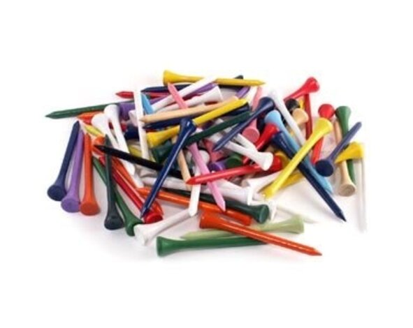 Legend Legend Tees 70 mm (100 Stuks) - Gekleurd