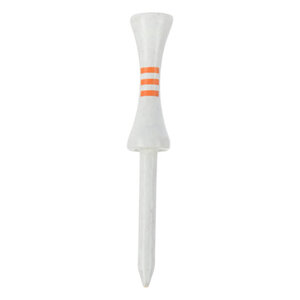 Legend Legend Step Tees 70 mm (25 Stuks) - Wit Oranje Legend Legend Step Tees 70 mm (25 Stuks) - Wit Oranje