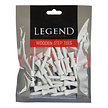 Legend Legend Step Tees 50 mm (25 Pieces) - White Black