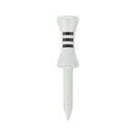 Legend Step Tees 50 mm (25 Stück) - Weiß Schwarz