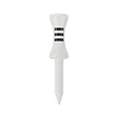 Legend Legend Step Tees 50 mm (25 Stück) - Weiß Schwarz