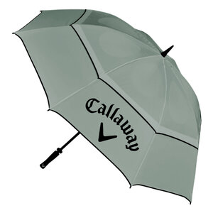 Callaway Callaway Shield 64 inch Double Canopy Golf Umbrella - Grey Callaway Callaway Shield 64 inch Double Canopy Golf Umbrella - Grey