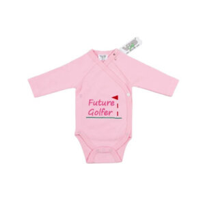 VIB VIB Nova Golf 'Future Golfer' Romper - Pink VIB VIB Nova Golf 'Future Golfer' Romper - Pink