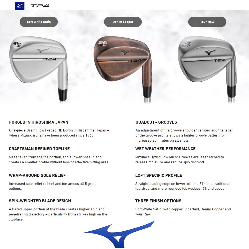 Mizuno deals forged wedges