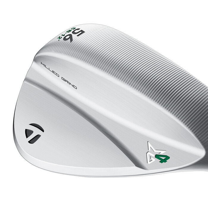 TaylorMade TaylorMade Milled Grind 4 Wedge (steel shaft) - Chrome - LINKS