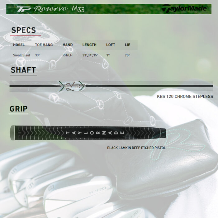 TaylorMade TaylorMade Tour Preferred Reserve TR-M33 Putter