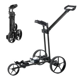FlatCat FlatCat Gear-2 Elektrische Golftrolley - Zwart FlatCat FlatCat Gear-2 Elektrische Golftrolley - Zwart