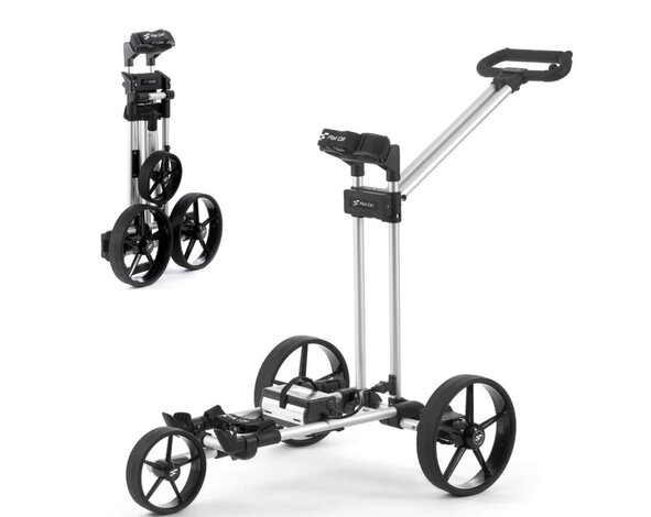 FlatCat FlatCat Gear-2 Elektrische Golftrolley - Zilver