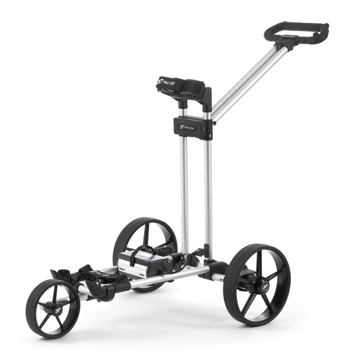 FlatCat FlatCat Gear-2 Electric Golf Trolley - Silver