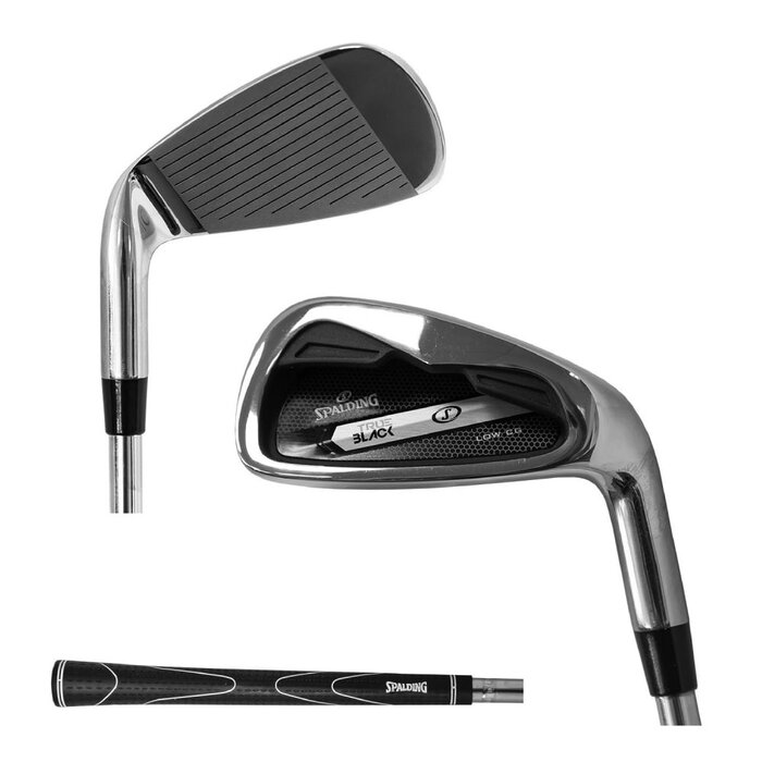 Spalding Spalding True Black Single Irons (steel shaft) - LEFT